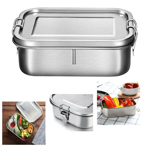 stainless steel food storage lunch box|stainless steel lunch box small.